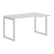 Стол эргономичный XQCET 149R Сосна Эдмонд/Серебро