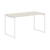 Стол прямой XQST 147 Сосна Эдмонд/Белый