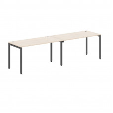 Стол двойной XWST 2870 Бук Тиара/Антрацит