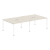 Конференц-стол XSCT 2714 Сосна Эдмонд/Белый