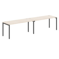 Стол двойной XWST 3270 Бук Тиара/Антрацит