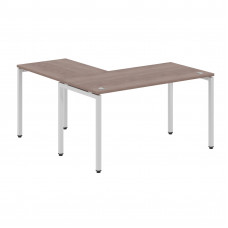 Стол угловой XSCT 1415R Дуб Сонома/Серебро