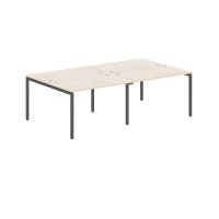 Стол 4-х местный XWST 2414 Бук Тиара/Антрацит