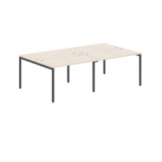 Стол 4-х местный XWST 2414 Бук Тиара/Антрацит