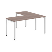 Стол угловой XSCT 1615L Дуб Сонома/Серебро