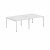 Стол 4-х местный XWST 2414 Белый