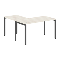 Стол угловой XSCT 1415R Сосна Эдмонд/Антрацит