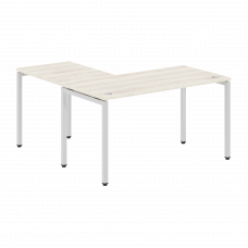 Стол угловой XSCT 1415R Сосна Эдмонд/Серебро