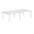 Стол 4-х местный XWST 2814 Белый