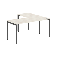 Стол угловой XSCT 1615L Сосна Эдмонд/Антрацит