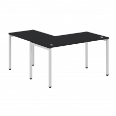 Стол угловой XSCT 1415R Дуб Юкон/Серебро