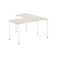 Стол угловой XSCT 1415L Сосна Эдмонд/Белый