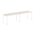 Стол двойной XWST 2870 Сосна Эдмонд/Белый