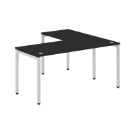 Стол угловой XSCT 1615L Дуб Юкон/Серебро