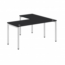 Стол угловой XSCT 1615L Дуб Юкон/Серебро