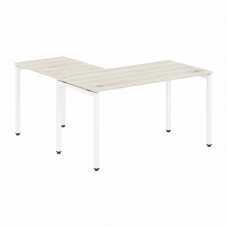 Стол угловой XSCT 1415R Сосна Эдмонд/Белый