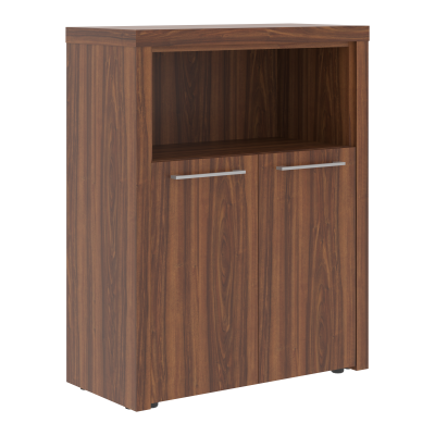 Шкаф с глухими малыми дверьми и топом ZMC 85.3 Орех Даллас