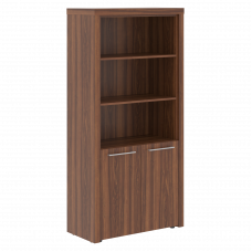 Шкаф с 1 комплектом глухих малых дверей и топом (850х430х1930) ZHC 85.5 Орех Даллас