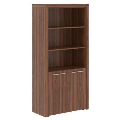 Шкаф с 1 комплектом глухих малых дверей и топом (850х430х1930) ZHC 85.5 Орех Даллас